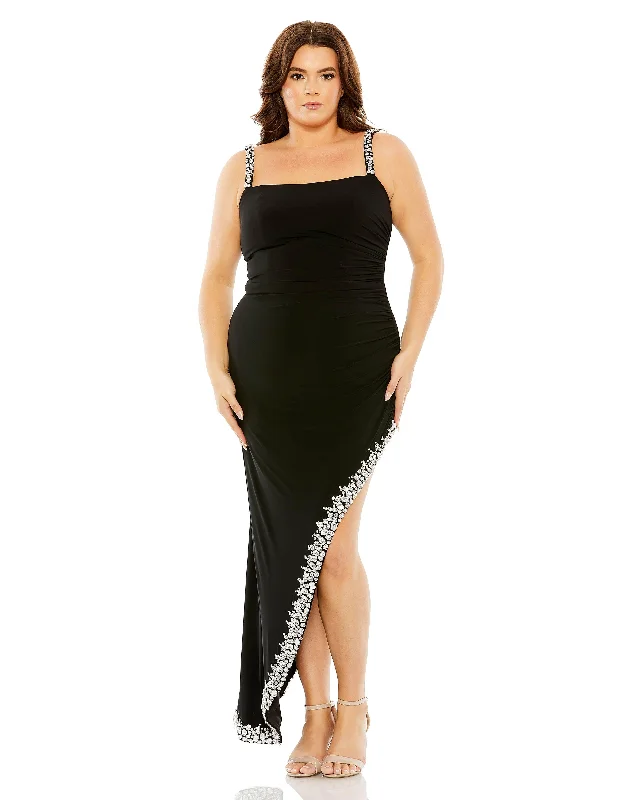 Mac Duggal 76994 Fabulouss Plus Size High Low Dress